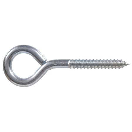 Flagged, Large Eye Bolt, 0.5 x 5.5 in., 5PK